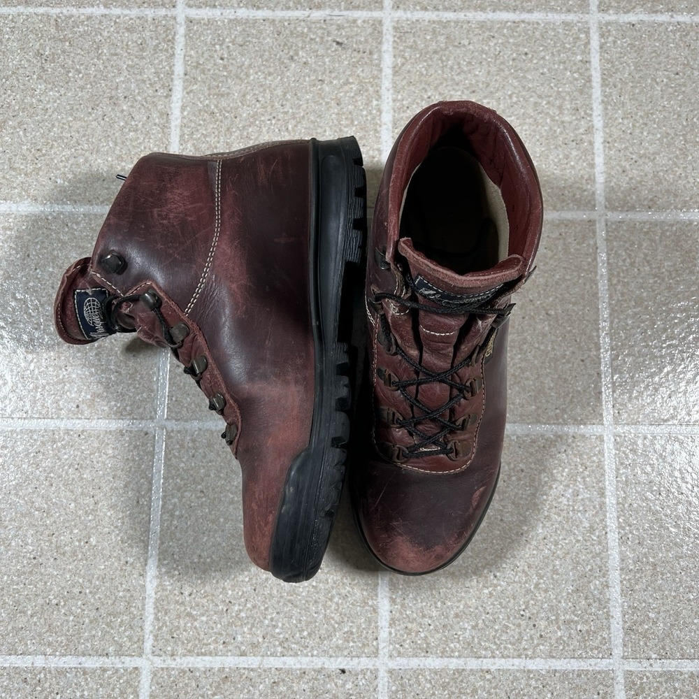 Vasque Sundowner Gortex Italy Hiking Backpacking Boots Gorpcore Cowhide Men's 8M - Picture 4 of 8